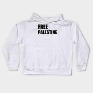 Free Palestine Kids Hoodie